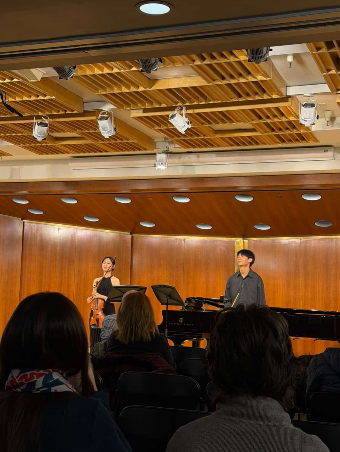 Juilliard Morse Hall Recital
